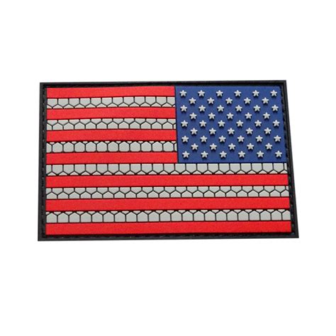 American Flag Patch Reversed (PVC) – MILTACUSA