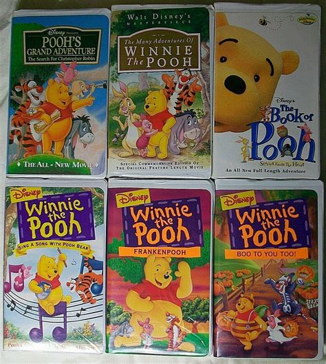 Winnie The Pooh Vhs Disney