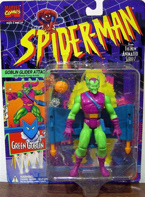 Green Goblin Action Figure Spider-Man Animated Toy Biz