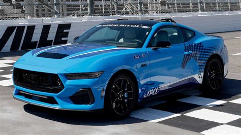 2024 Ford Mustang GT Debuts As NASCAR Pace Car At Martinsville Speedway - Pedfire