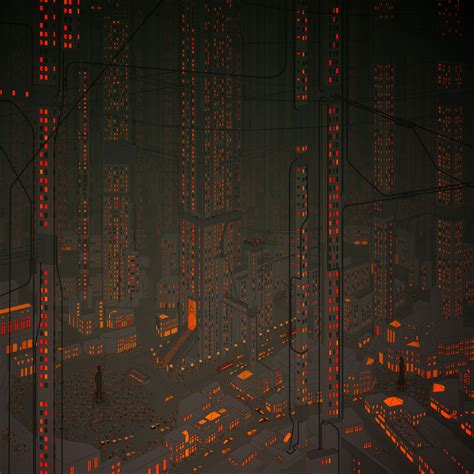 Dark City Background - WallpaperSafari