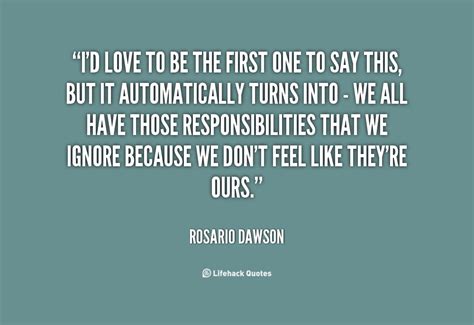 Rosario Dawson Quotes. QuotesGram