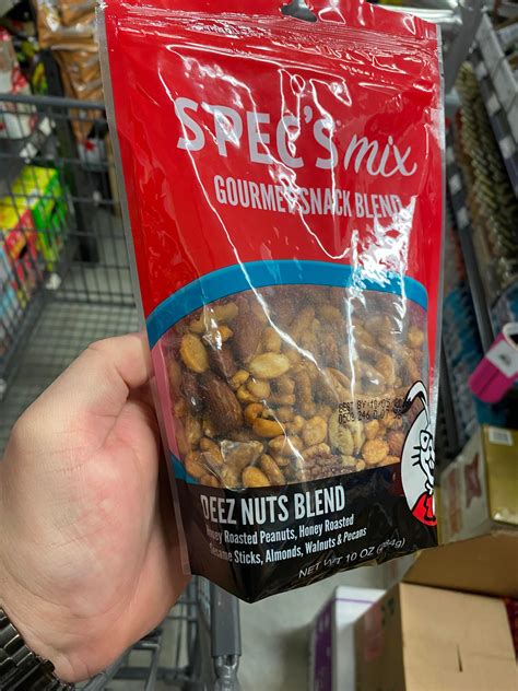 The name of this snack blend is Deez Nuts : r/mildlyinteresting