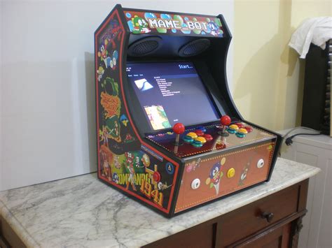 3rd bartop arcade cabinet I made.