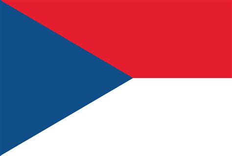 The national flag of czechia 44603169 Vector Art at Vecteezy