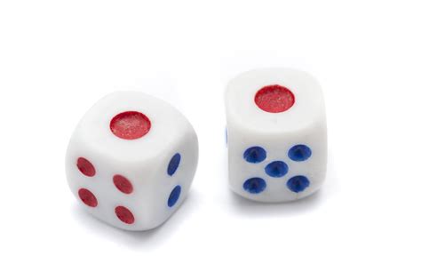 Free Image of Snake Eyes Dice Isolated on White Background | Freebie.Photography