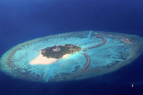 Aerial View Of Atolls, Maldives Digital Art by Maurizio Rellini - Fine ...