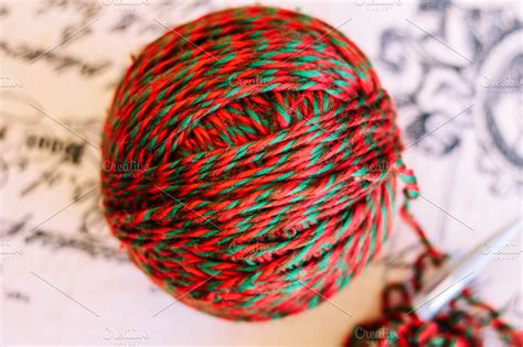 wool yarn skein ~ Beauty & Fashion Photos ~ Creative Market