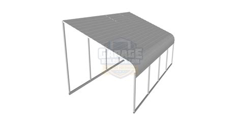 Lean To Style Metal Roof | Metal carports, Metal roof, Steel carports