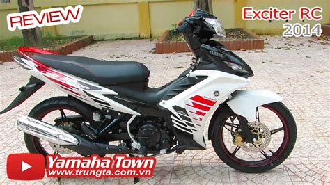 Yamaha Exciter RC 2014 - Review phiên bản màu Trắng đen đỏ - YouTube