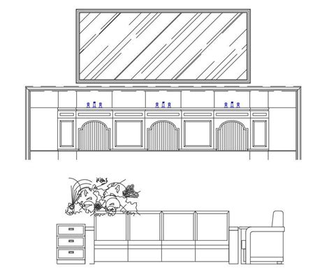 The CAD DWG drawing of kitchen cupboard design blocks. Download the AutoCAD drawing file. - Cadbull