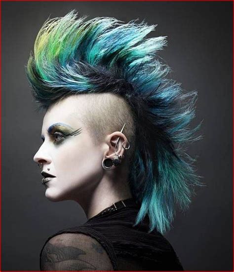 Mohawk Punk Hairstyles #hair #hairstyles #easyhairstyles # ...