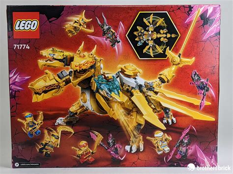 LEGO Ninjago 71774: Lloyd's Golden Ultra Dragon - Are four heads are ...