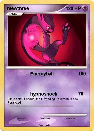 Pokémon mewthree 812 812 - Energyball - My Pokemon Card