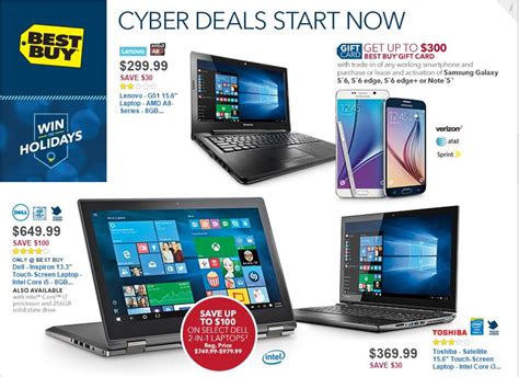 Best Buy Cyber Monday 2015 deals on laptops, tablets, desktops | ZDNET