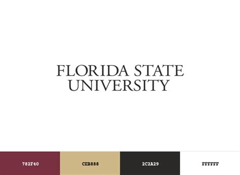 Florida State University (FSU) Brand Color Codes » BrandColorCode.com