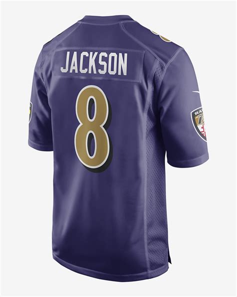 NFL Baltimore Ravens (Lamar Jackson) Men's Game Football Jersey. Nike.com