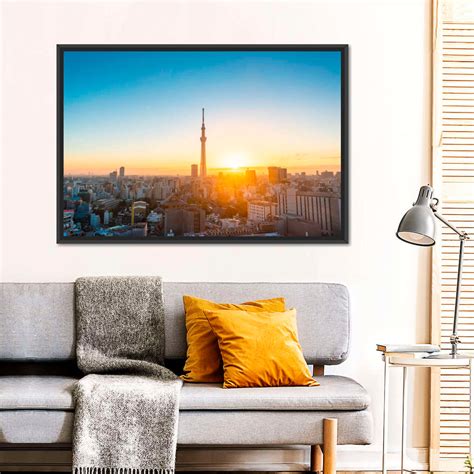 Tokyo Morning Skyline Wall Art | Photography