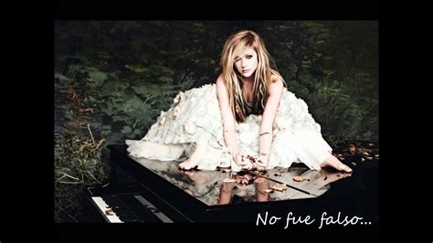 Slipped Away - Avril Lavigne (Traduccion al español) - YouTube