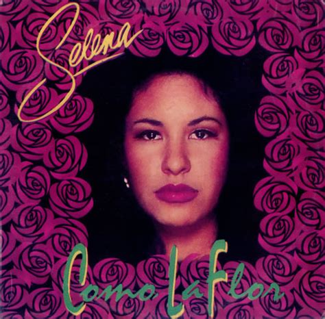 Selena Como La Flor Colombian vinyl LP album (LP record) (280796)