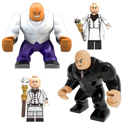 4pcs Kingpin Minifigures Lego Compatible Spider-Man Sets