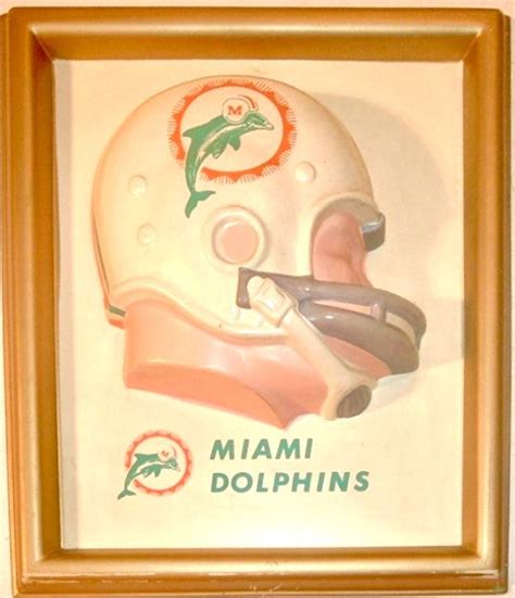 Miami Dolphins 1965 AFL Technigraph Helmet Plaque | Nfl logo, Dolphins, Sports memorabilia