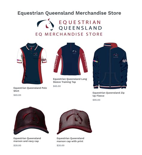 EQUESTRIAN QUEENSLAND MERCHANDISE STORE | Equestrian Queensland