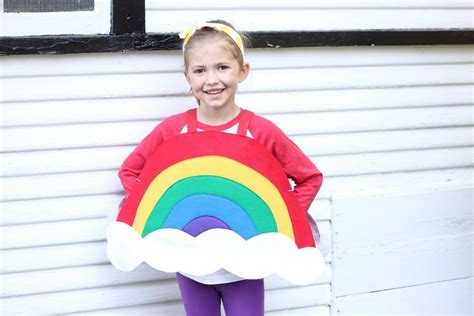 Kids Halloween RAINBOW COSTUME / Rainbow Party / Rainbow Brite | Etsy