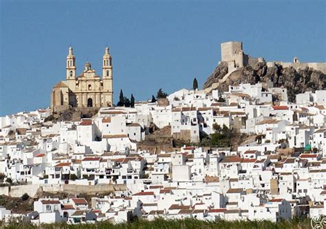 The white village of Olvera in the Cadiz province, Andalucia, Southern Spain