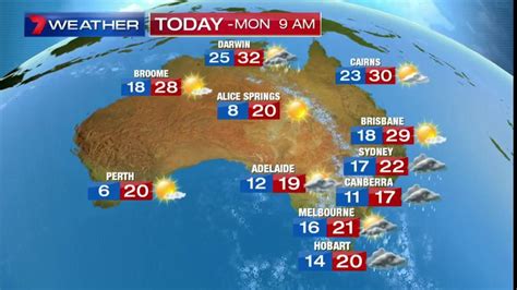 Sydney's Weather: 22 in the city, 21 in Parramatta, 20 in Terrey Hills. Sydney 7News | 7NEWS ...