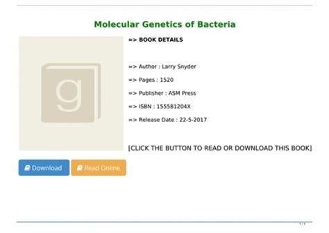 molecular-genetics-of-bacteria