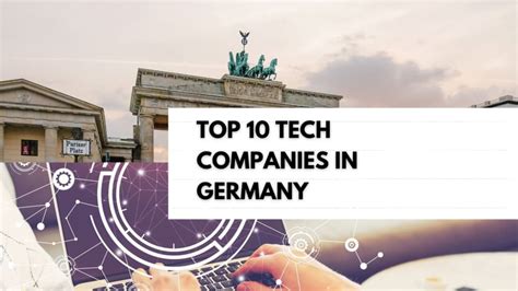 Top 10 tech companies in Germany [Updated] | The Europe Blog