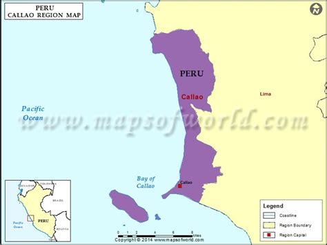 Callao Peru Map | Callao Map