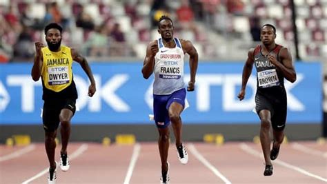 Aaron Brown wins his 200m heat, advances to semifinals | CBC.ca