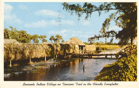 Seminole Village, Tamiami Trail, Florida | SDLOTU