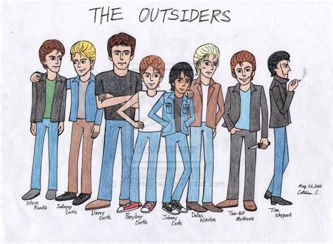 The Outsiders Photo: Outsider drawings | The outsiders greasers, The outsiders, Greaser outfit