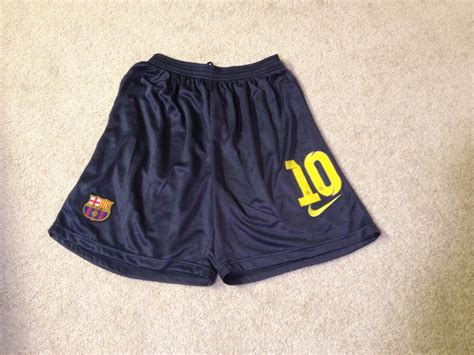 Lionel Leo Messi Shorts Barcelona #10 FCB 2012-2013 argentina spain - Men