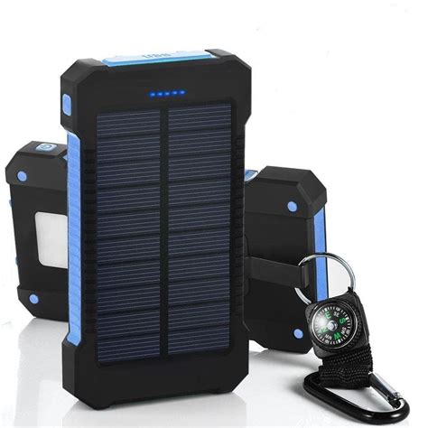 Solar Charger, Tagital 300,000mAh Solar Power Bank External Battery ...