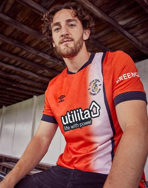 First ever Luton Premier League Jersey 2023-2024 | New Orange Luton Town Home Shirt 23-24 Umbro ...