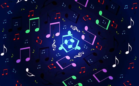 Music Notes Desktop Wallpaper - WallpaperSafari