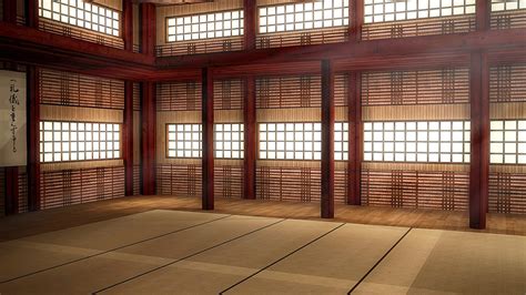 Download DAZ Studio 3 for FREE!: DAZ 3D - Martial Arts Dojo Interior