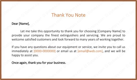 Customer Thank You Letter - 5 Best Samples and Templates