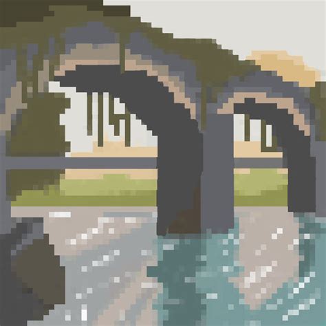 Local bridge pixel study by DaveyDboi on DeviantArt