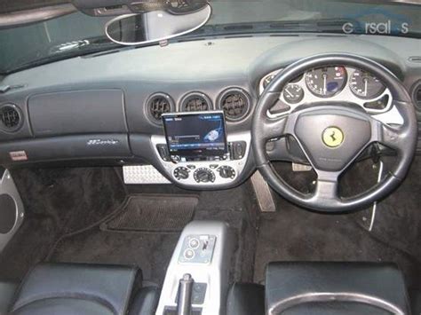 Interior | 2001 Ferrari 360 Spider Black-black Nsw [ FAST ] For Sale | barra Photography ...