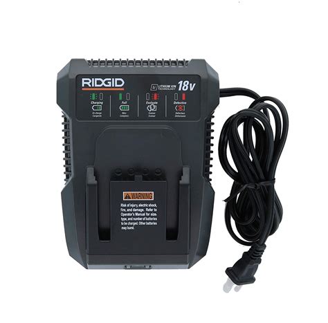 RIDGID 18V Dual Chemistry Lithium-Ion Battery Charger R86092 | eBay