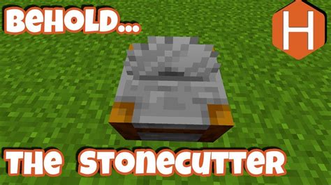 7 Stonecutter Designs and a Look at the Stonecutter Minecraft Inspiration - YouTube