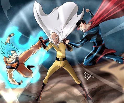 Saitama vs Goku Wallpapers - Top Free Saitama vs Goku Backgrounds - WallpaperAccess