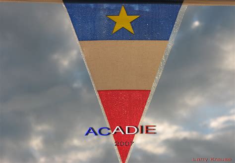 Acadie flag decoration | This one is for my special Acadian … | Flickr