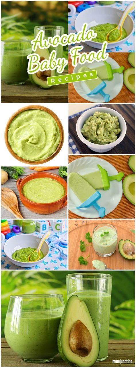 11 Tasty And Easy-To-Make Avocado Baby Food Recipes | Avocado baby food, Baby food recipes ...