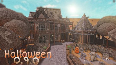 Bloxburg: Halloween House 0.9.1 || House Build - YouTube